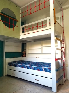 DORMITORIO MULTIJUEGO en "L" - Modelo "H A B A N A" - tienda online