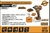 ATORNILLADOR DE IMPACTO HEX 1/4PLG 285NM (P20S) 20V SIN CARBONES + 2 BATERIAS 2AH + CARGADOR 2AH INDUSTRIAL - comprar online