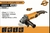 AMOLADORA ANGULAR 4 1/2PLG /115MM 960W + ACCESORIOS INDUSTRIAL - comprar online