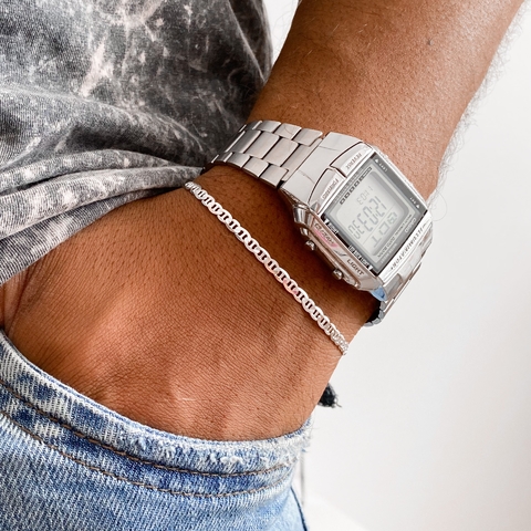 PULSEIRA LACRE FIO 3MM | 21CM | REF M02