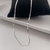 CORRENTE PIASTRINI | FIO 2MM | 70CM | PRATA 925 | REF M26 - comprar online