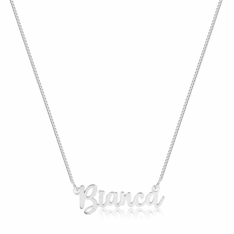 COLAR MANUSCRITO LETRA BABY PERSONALIZADO | REF PE21 - (