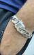 Pulseiras masculina Fecho Gaveta 3x1