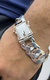Pulseiras masculina Fecho Gaveta 3x1 na internet