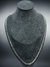 Corrente de prata masculina 3x1 4MM 70CM - comprar online