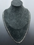Corrente de prata masculina 3x1 5MM 70CM - comprar online