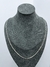 Corrente de prata masculina 1x1 2MM 60CM - comprar online