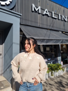 Sweater mahair bordado - comprar online