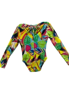 Maiô Mangas longas - Lepeti Moda Praia & Kits para Família