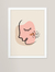Quadro decorativo - abstract face