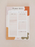 Kit de Planner em bloco - planner não datado