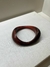 BRACELETE ACRILICO OVAL VERMELHO