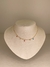 COLAR CHOKER PENDURADINHOS COLORIDOS