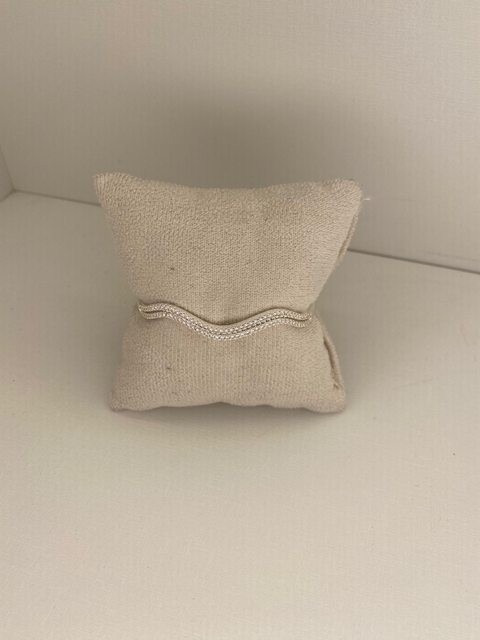 BRACELETE ONDULADO CCRAVEJADO ZIRCONIA