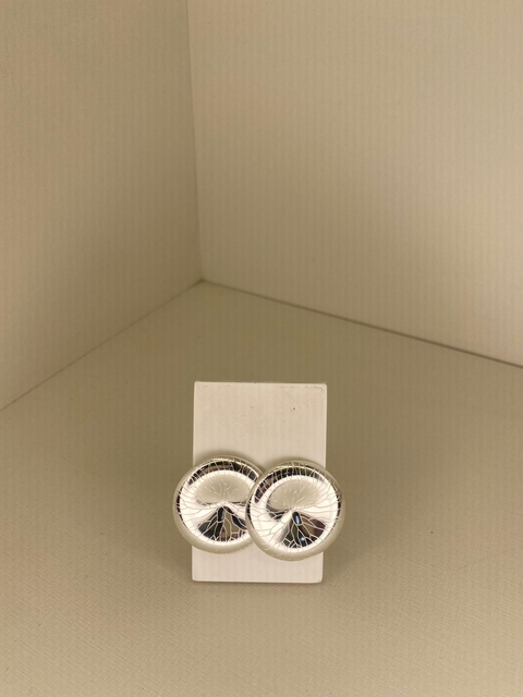 Brinco Disco Craquelado