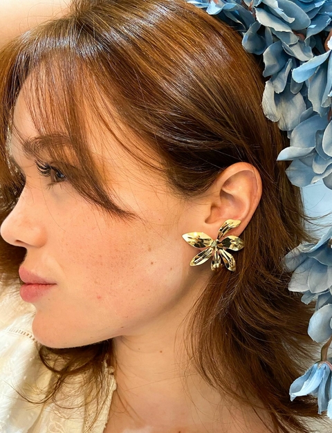 BRINCO ISABELA FLOR ORGÂNICO