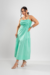 Vestido Busto Drapeado na internet
