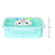 Pote LunchBox hermético com divisórias Buba Zoo colorido - Com Amor de Mãe