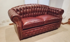 Sillón Chesterfield en 2 cuerpos