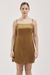 Imagen de Vestido BYRON Oro Corto
