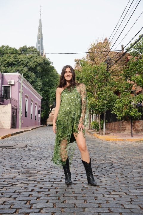 Vestido BRISBANE Verde - comprar online