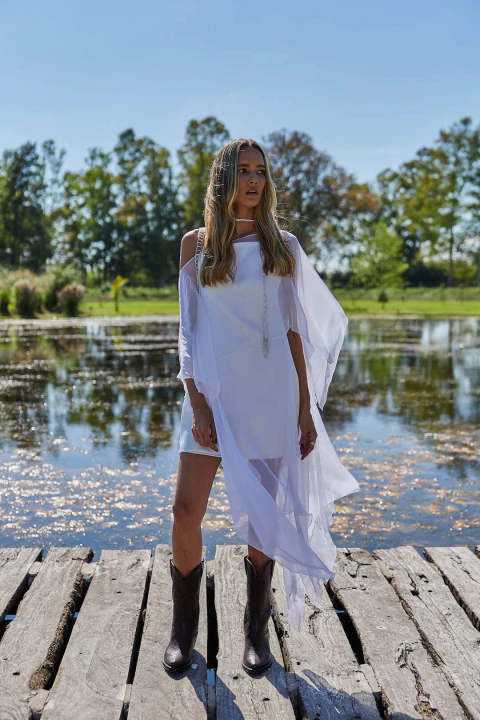 Vestido COMODÍN Blanco - comprar online