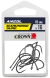 ANZOL CROWN MARUSEIGO SURE BLACK - CARTELA COM 10 PÇS