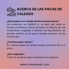 Mini Paca de Zapatos para Mujer - Grado A (2-5 pares) en internet