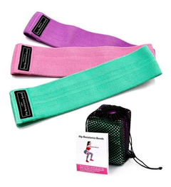Pack Bandas Elásticas De Alta Resistencia Color Negro