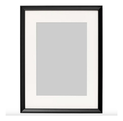 Porta Retrato Negro 10 X 15 Cm Elegante Marco Para Fotos Negro 1m