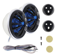 Kit Par Tweeter Optimizador Sonido 260wmax 5cm Aluminio Color Azul-ctc-066 C47 en internet