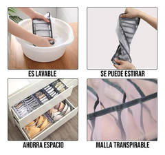 Organizador De Ropa Interior Para Armarios Set - demo-astroselling