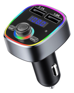 Transmisor Fm Inalámbrico Bluetooth 5,0 Reproductor Mp3 Usb