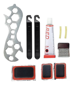 Kit De Parche Y Herramientas Para Bicicleta