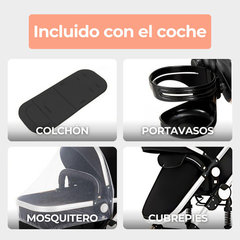 Cochecito De Paseo Cartan Stl500 Plus Color Beige - tienda online