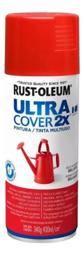 Pintura Aerosol Ultra Cover Rust Oleum 2x 340g/426ml Brillan - demo-astroselling