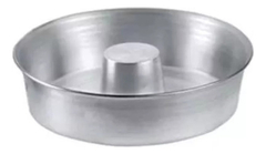 Savarin N° 28 Budinera Recta Molde Flanera Aluminio Almandoz
