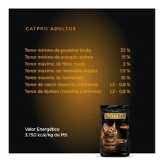 Alimento Catpro Para Gato Adulto Sabor Mix En Bolsa 15 kg - comprar online