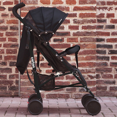 Coche Bebe Paraguita Plegable Con Capota Reclinable Tipo Cama Ultra Liviano Muy Práctico Ruedas Dobles Con Freno - comprar online
