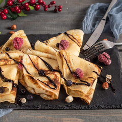 Maquina Crepes Panquequera Electrica Antiadherente Crepe - comprar online