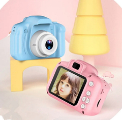Cámara De Fotos Video Digital Recargable Para Niños Color Rosa - demo-astroselling