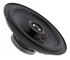 X2 Parlante Auto 16cm Redondo 80w Coaxial 2 Vías Hifi 213021 Color Negro-213021 C45