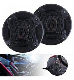 Kit 2 Parlantes Auto 10cm Redondo 200wmax Coaxial / 213027 Color Negro-213027 C49