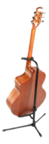 Atril Soporte Para Guitarra O Bajo Instrumento Color Negro - 225027 - comprar online
