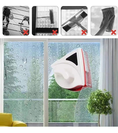 Limpia Vidrios Magnéticos Limpiador De Ventanas Hogar Dptos