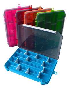 Caja De Accesorios Para Pesca Color Gris