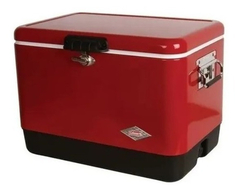 Conservadora Steel Belted Coleman 54qt 85 Latas Acero Inox en internet