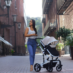 Cochecito De Paseo Cartan Stl500 Plus Color Beige - comprar online