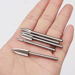 Juego De Brocas Para Grabado En Madera 5 Unidades Fresas - demo-astroselling