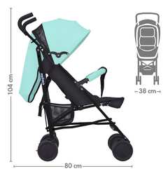 Coche Bebe Paraguita Plegable Con Capota Reclinable Tipo Cama Ultra Liviano Muy Práctico Ruedas Dobles Con Freno en internet